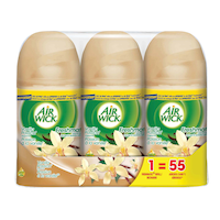 Air Wick Freshmatic Automatic Air Freshener Spray Refills, Vanilla Passion, 3-pk Front_Flat