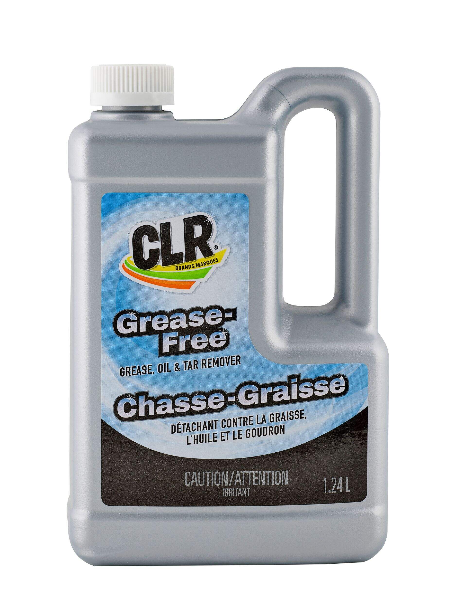 CLR Grease-Free Grease, Oil and Tar Remover 1.24-L Front_Flat