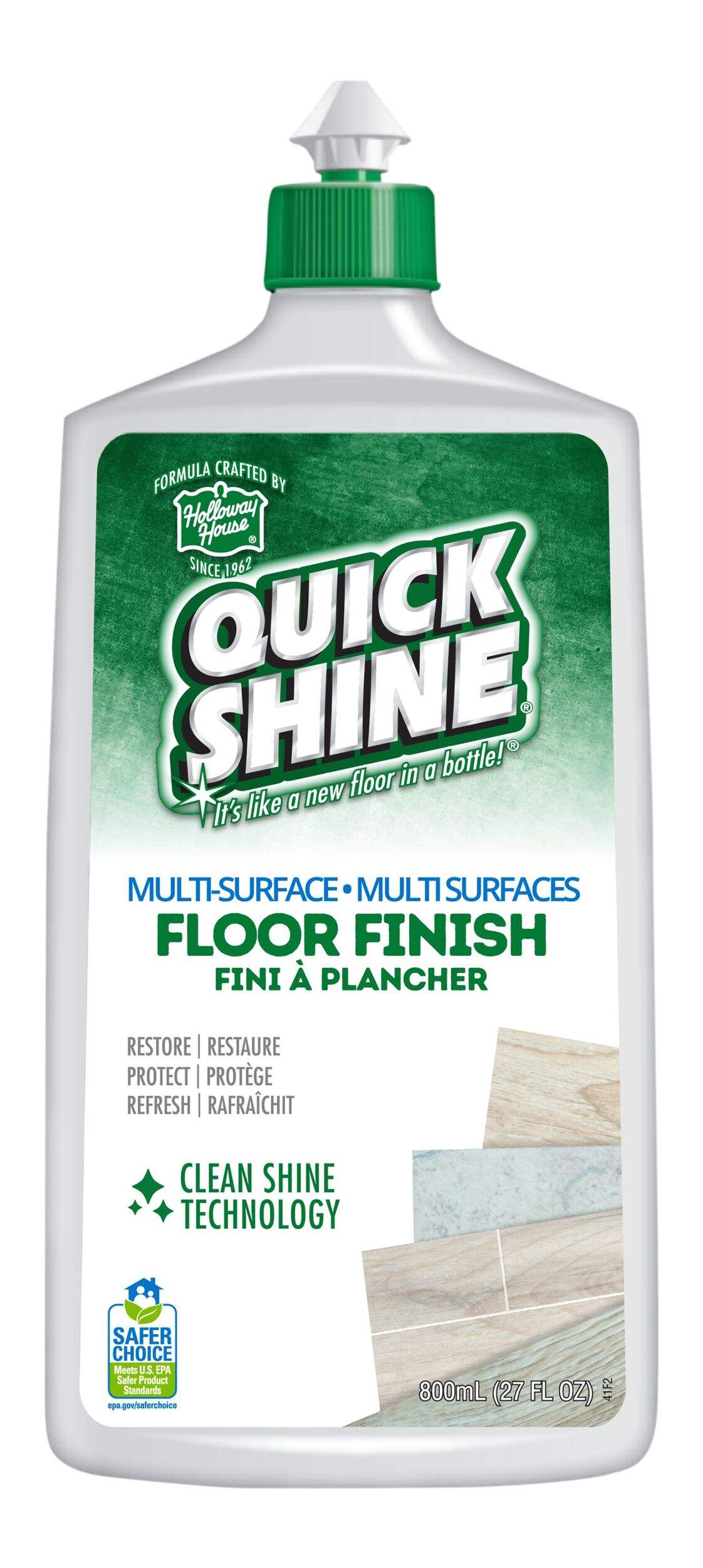 Quick Shine Multi-Surface Floor Finish, 800-mL Front_Flat