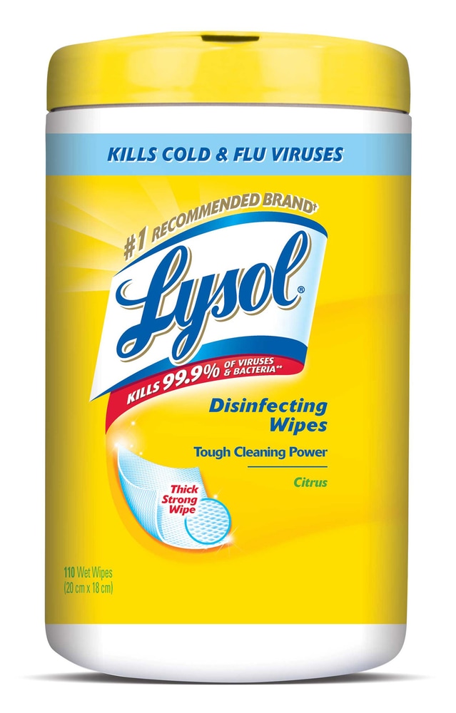 Lysol® Citrus Wipes, 110pk Canadian Tire