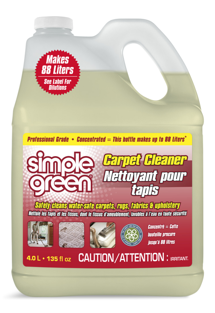 Simple Green Professional Grade Concentrated Carpet Cleaner, 3.78L