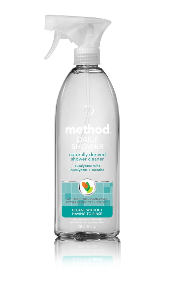 method Naturally Derived Daily Shower Cleaner Spray, Eucalyptus Mint