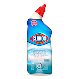 Clorox Disinfecting Toilet Bowl Cleaner Clinging Bleach Gel, 709-mL Front_Flat