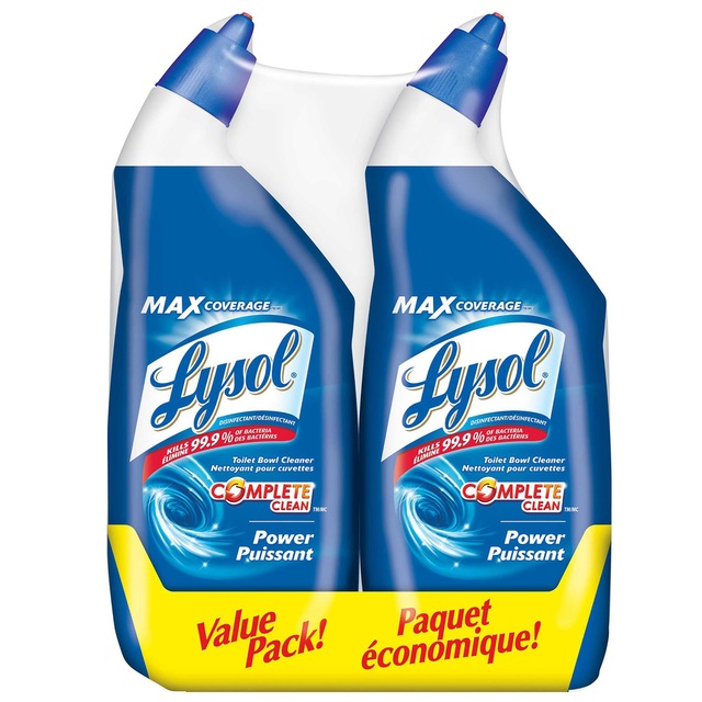 Nettoyant puissant pour cuvettes Lysol, 946 mL, paq. 2 Canadian Tire