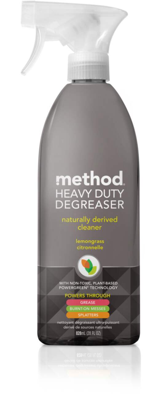 Method Heavy Duty Degreaser, Oven Cleaner and Stove Top Cleaner,  Lemongrass, 28-oz