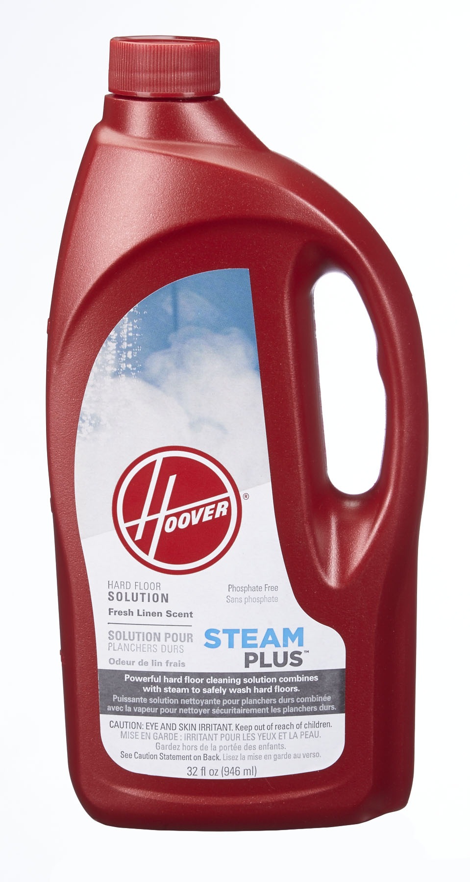 Hoover Steam Plus Hard Floor Solution, Fresh Linen Scent, 946mL