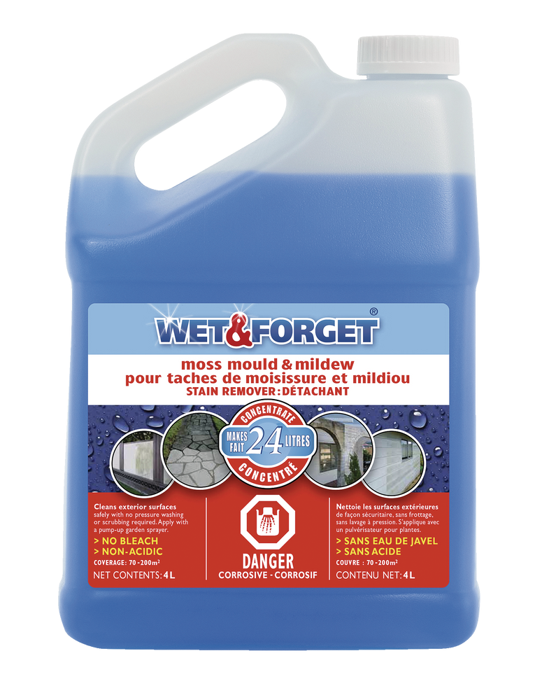  Wet & Forget: Easy Outdoor Cleaners