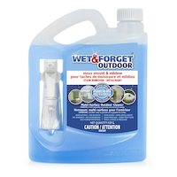 Wet & Forget Ready-To-Use Multi-Surface Outdoor Cleaner, Moss, Mould & Mildew Stain Remover, 1.9-L Front_Flat
