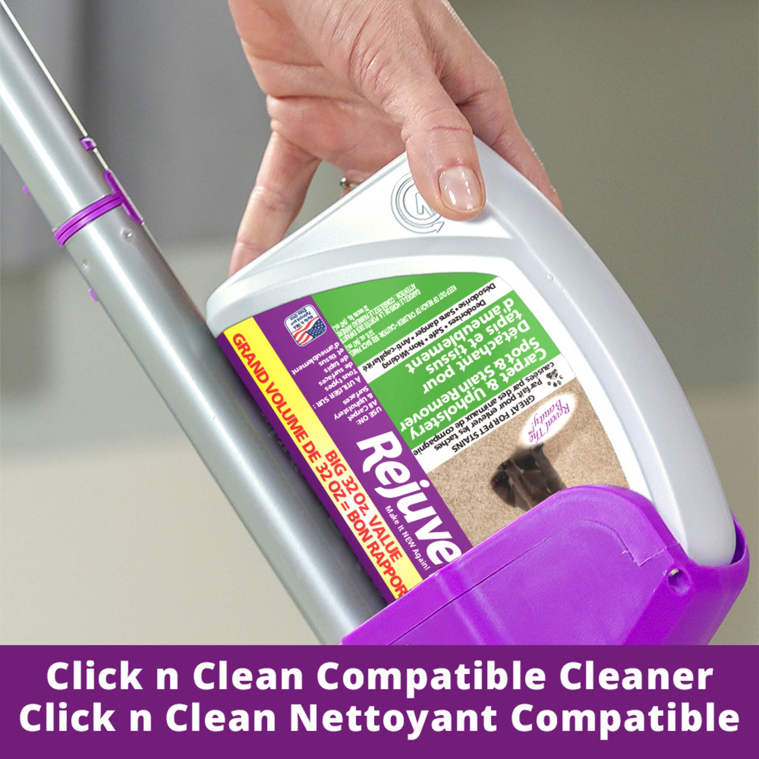 Rejuvanate Bio Enzymatic Spot & Stain Carpet & Upholstery Cleaner, 946mL Canadian Tire