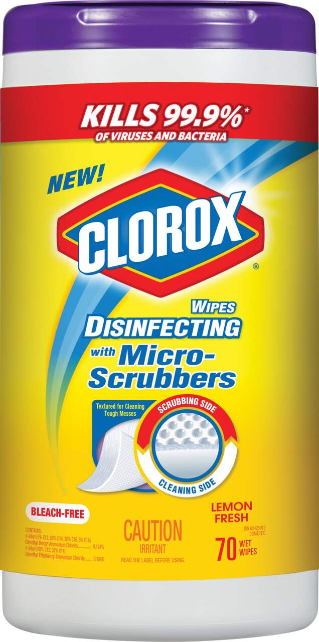 Clorox On-The-Go Disinfecting Wipes, Fresh Meadow, 30 Count