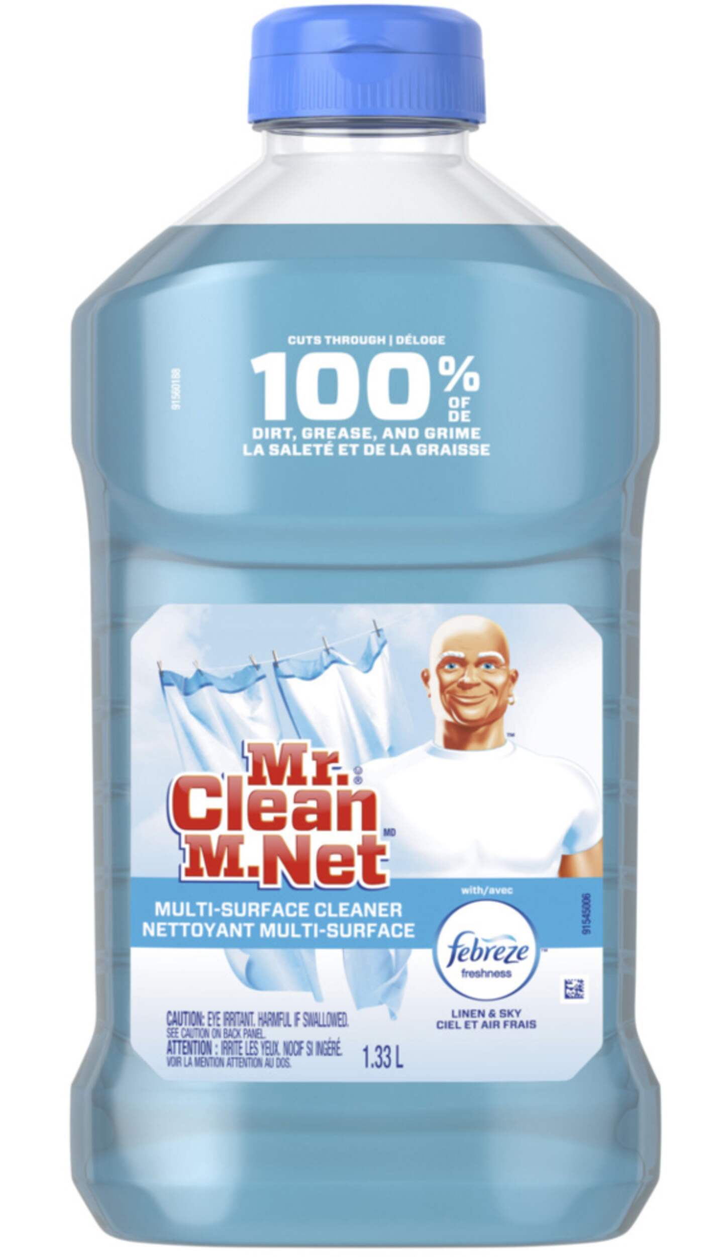 Nettoyant liquide multi-surface M. Net, 1,3 L Front_Flat