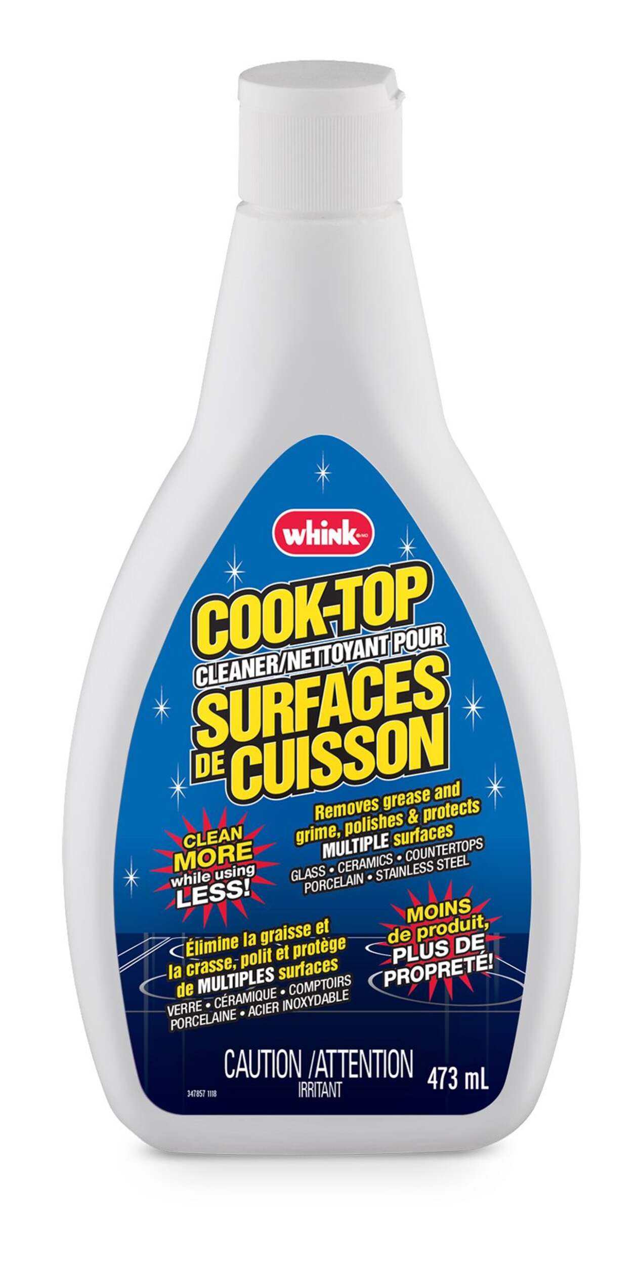 Whink Cooktop Cleaner, Citrus Scent, 473-mL Front_Elevated