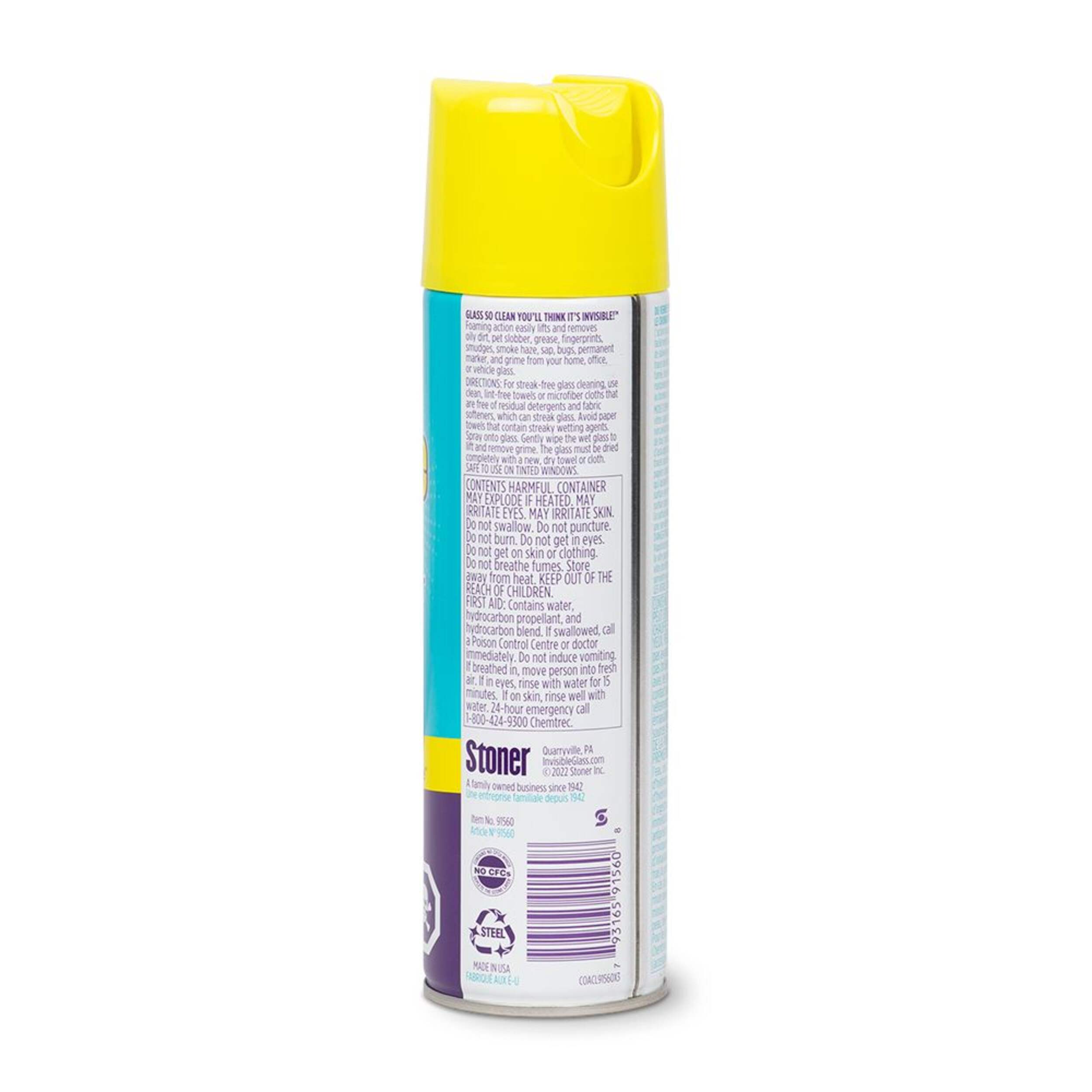 Invisible Glass Aerosol Foaming Glass Cleaner Spray, 539g Canadian Tire