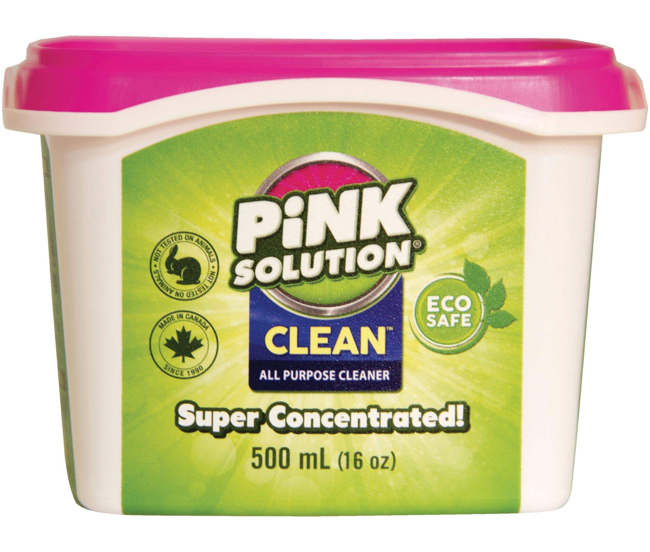 Pink Solution Clean All-Purpose Concentrated Cleaner, Unscented, 500-g Front_Flat