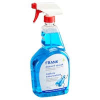 FRANK Ammonia-Free Glass and Window Cleaner Spray, 950-mL Front_Angled_Left