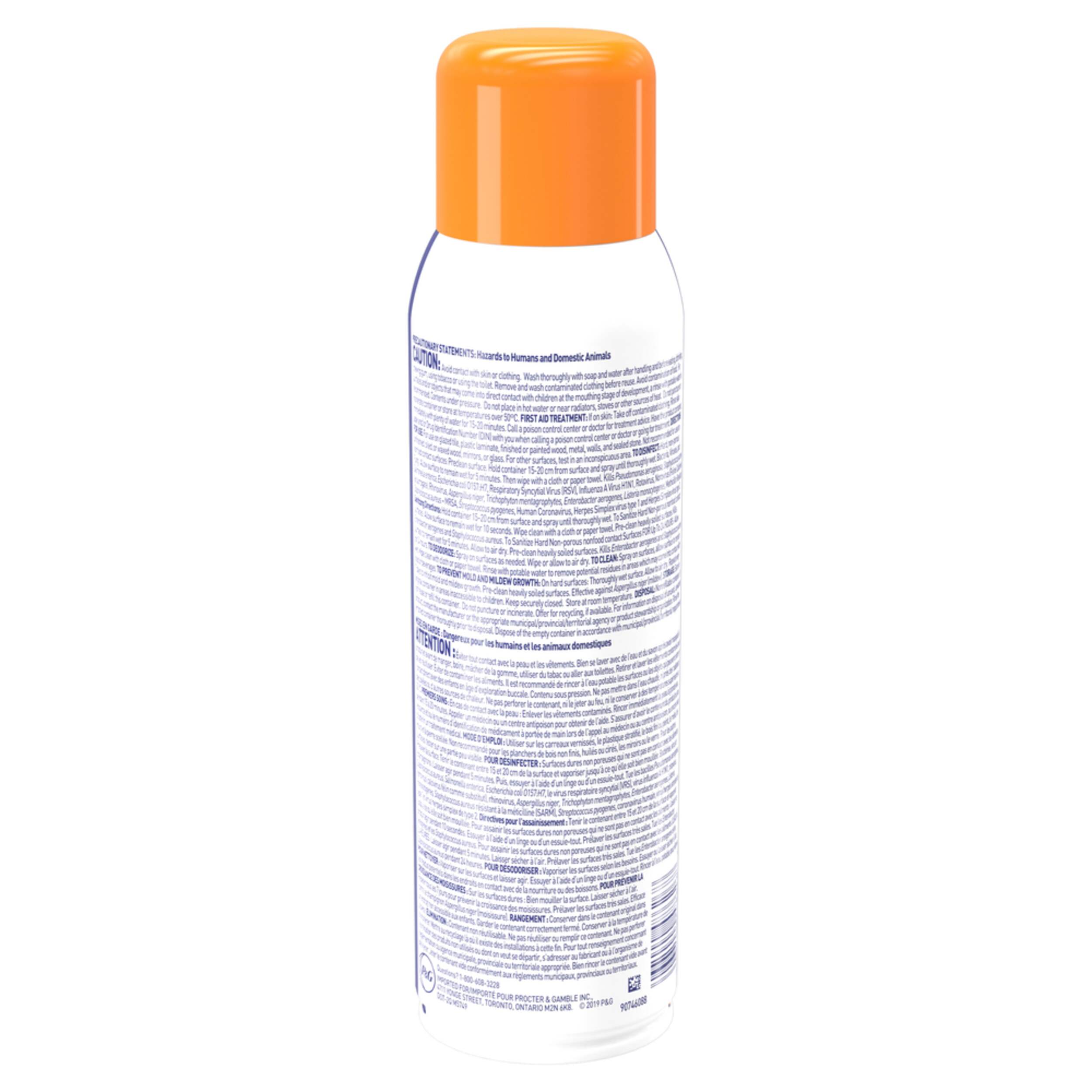 Microban 24Hour Disinfecting Sanitizing Spray, Assorted Scents, 425g Canadian Tire