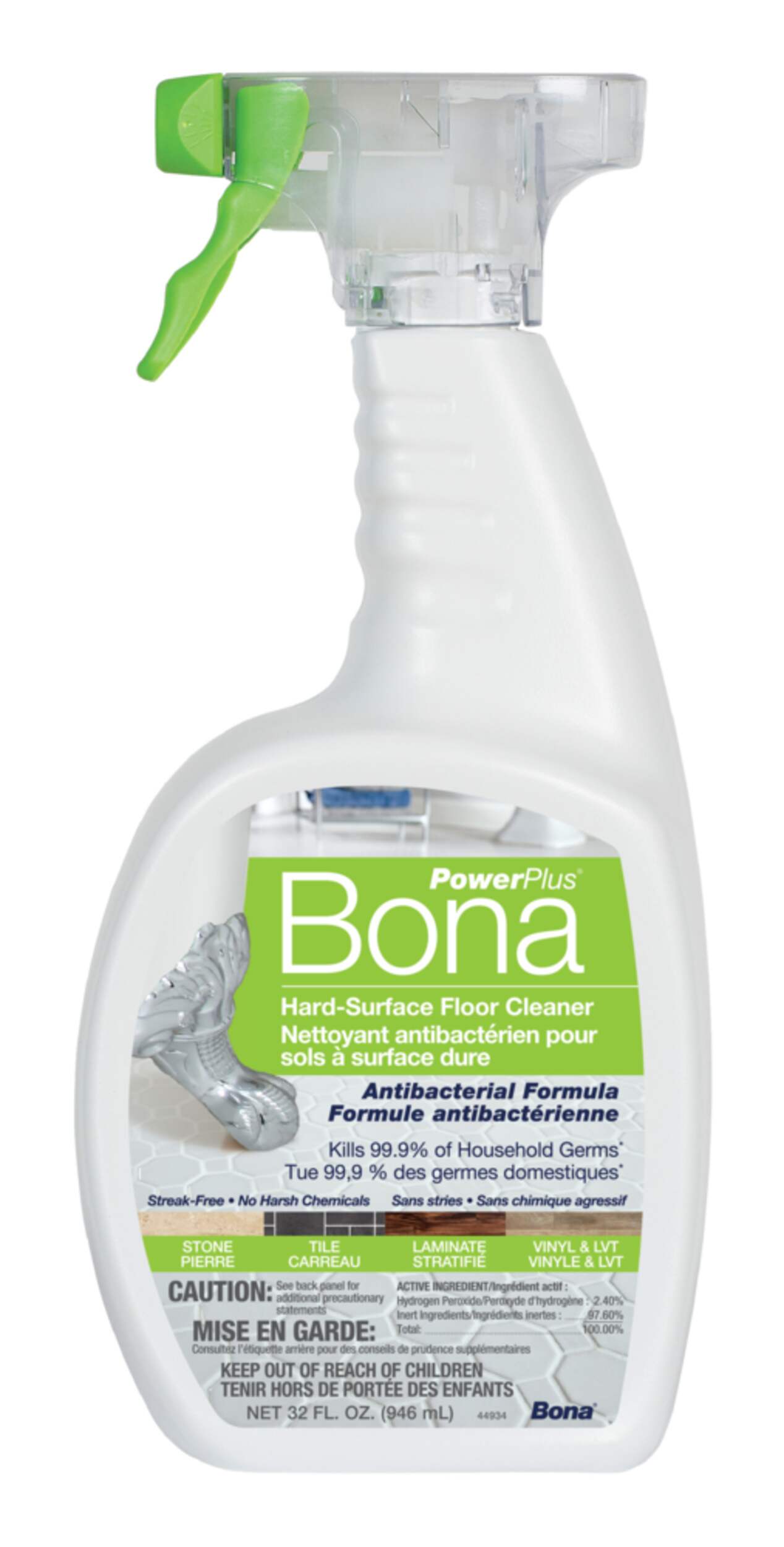 Bona Powerplus Antibacterial Hard-surface Floor Cleaner Bona PowerPlus Antibacterial Hard Surface Floor Cleaner, Assorted Sizes