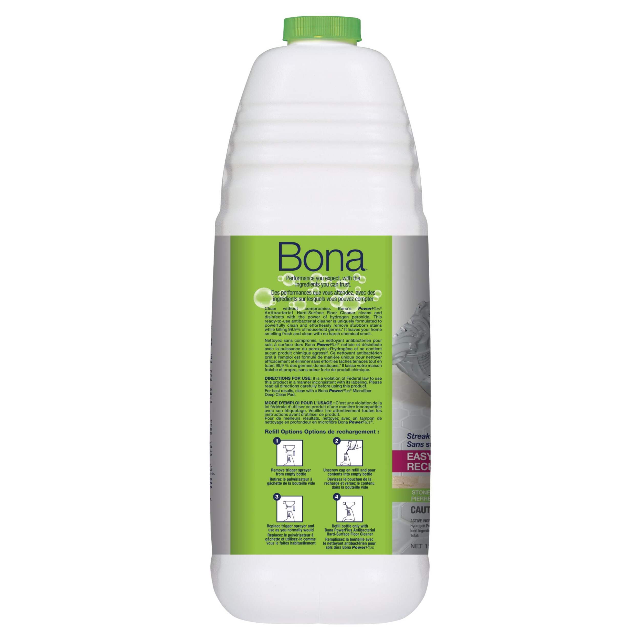 Bona Powerplus Antibacterial Hard-surface Floor Cleaner Bona PowerPlus Antibacterial Hard Surface Floor Cleaner, Assorted Sizes