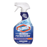 Clorox Bleach Free Disinfecting Bathroom Cleaner Spray, 887-mL Front_Flat