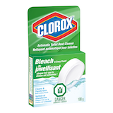 Clorox Automatic Toilet Bowl Cleaner Puck with Bleach, 100-g Front_Angled_Right