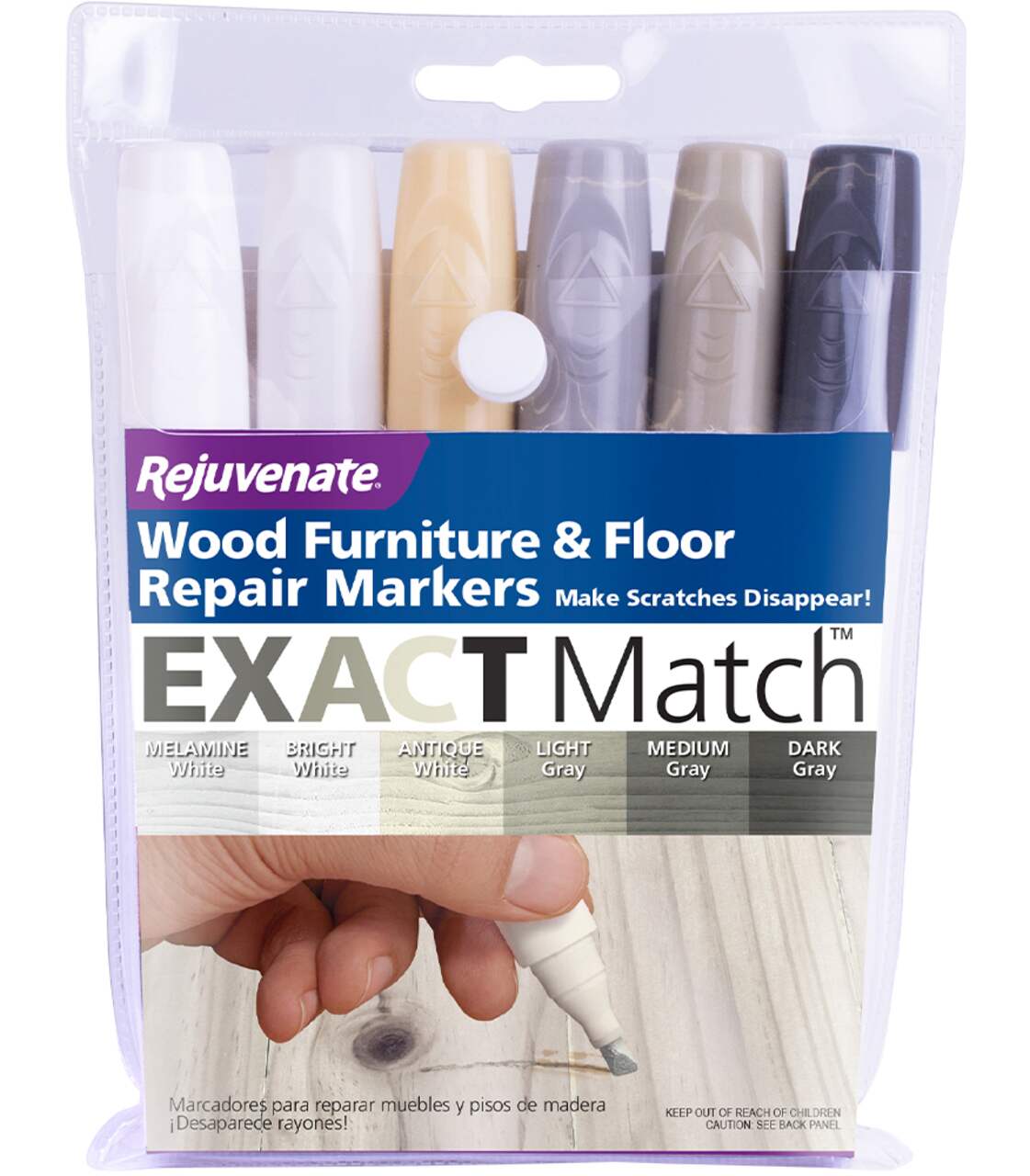Rejuvenate Exact Match Wood Furniture & Floor Repair Markers