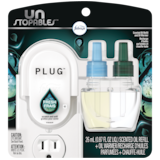 Febreze Unstopables Odor-Fighting PLUG Air Freshener Fresh Scent SK with 26 mL Oil Refill Front_Flat