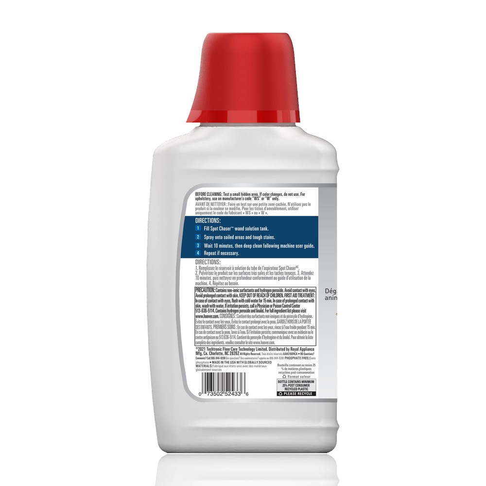 Hoover Oxy Spot Chaser Carpet Cleaner Pretreat Formula, 940mL