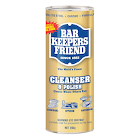 Bar Keepers Friend Stainless Steel Powder Cleanser, 595-g
