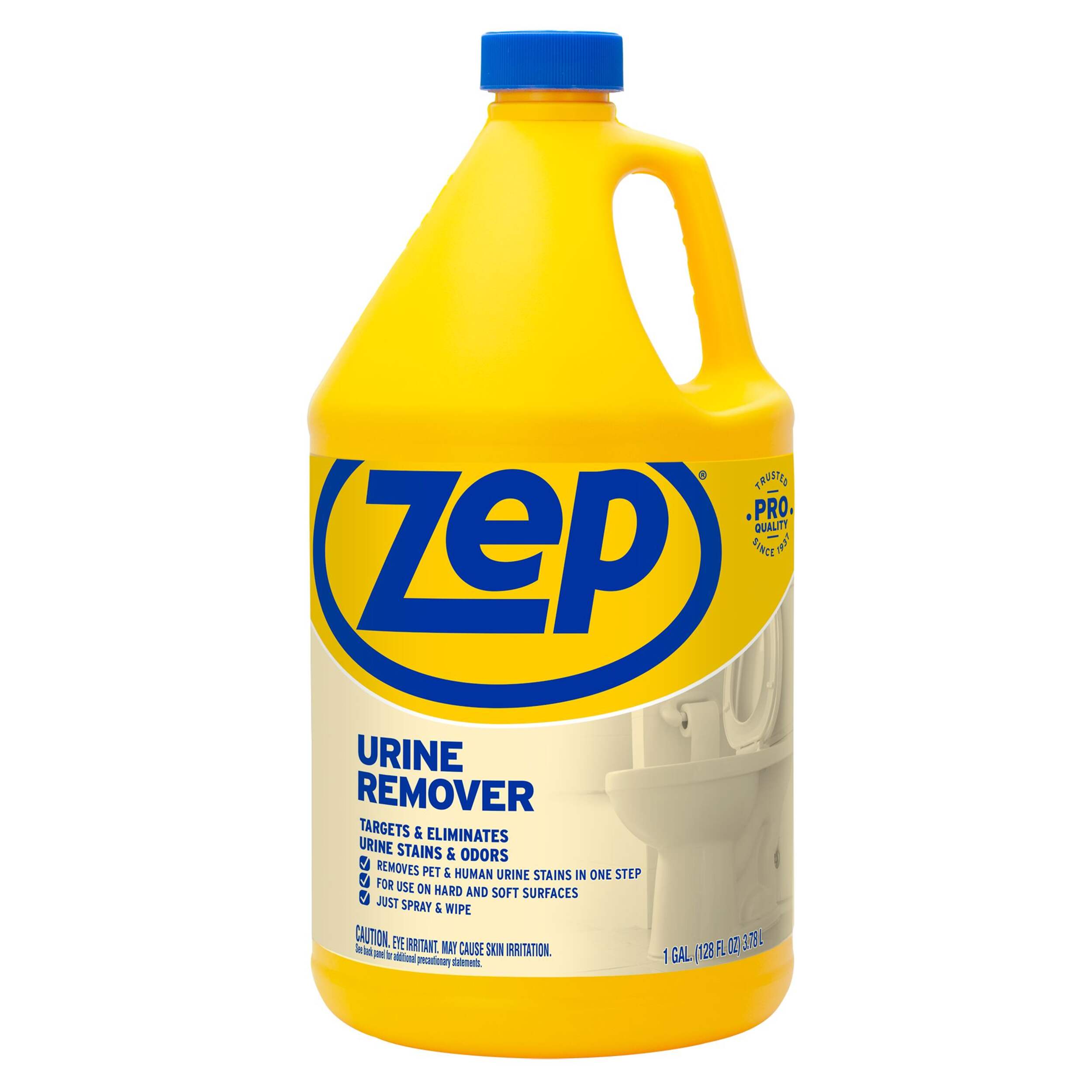Détachant et éliminateur d'odeurs d'urine ZEP, 3,8 L Front_Flat