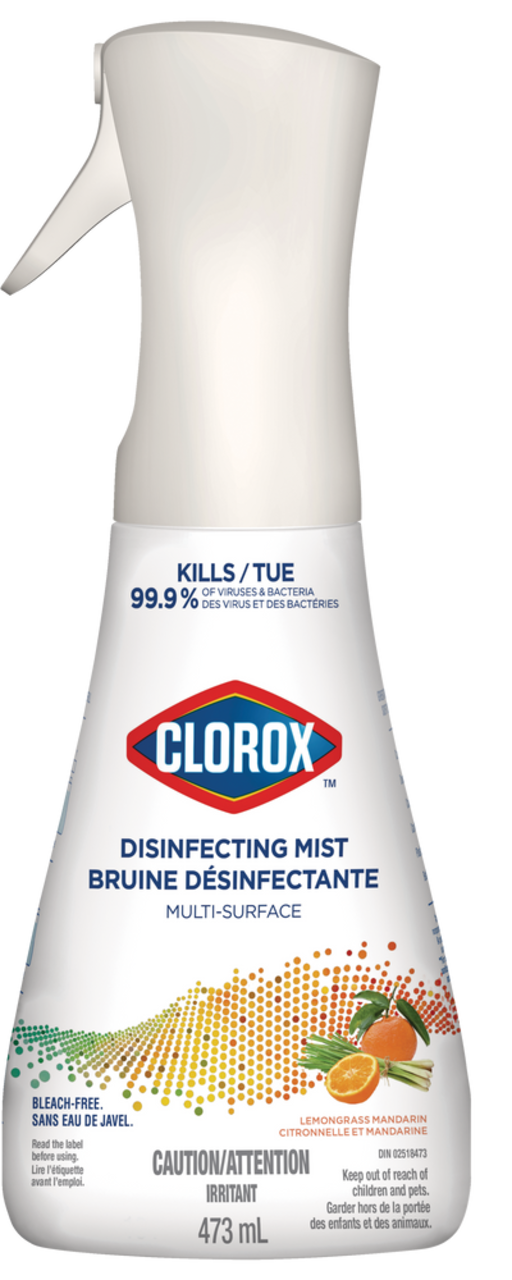 Clorox Multi-Surface Disinfecting Mist, Orange