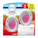 Febreze Small Spaces Air Freshener, Assorted Scents, 2-pk, 15-mL Front_Flat