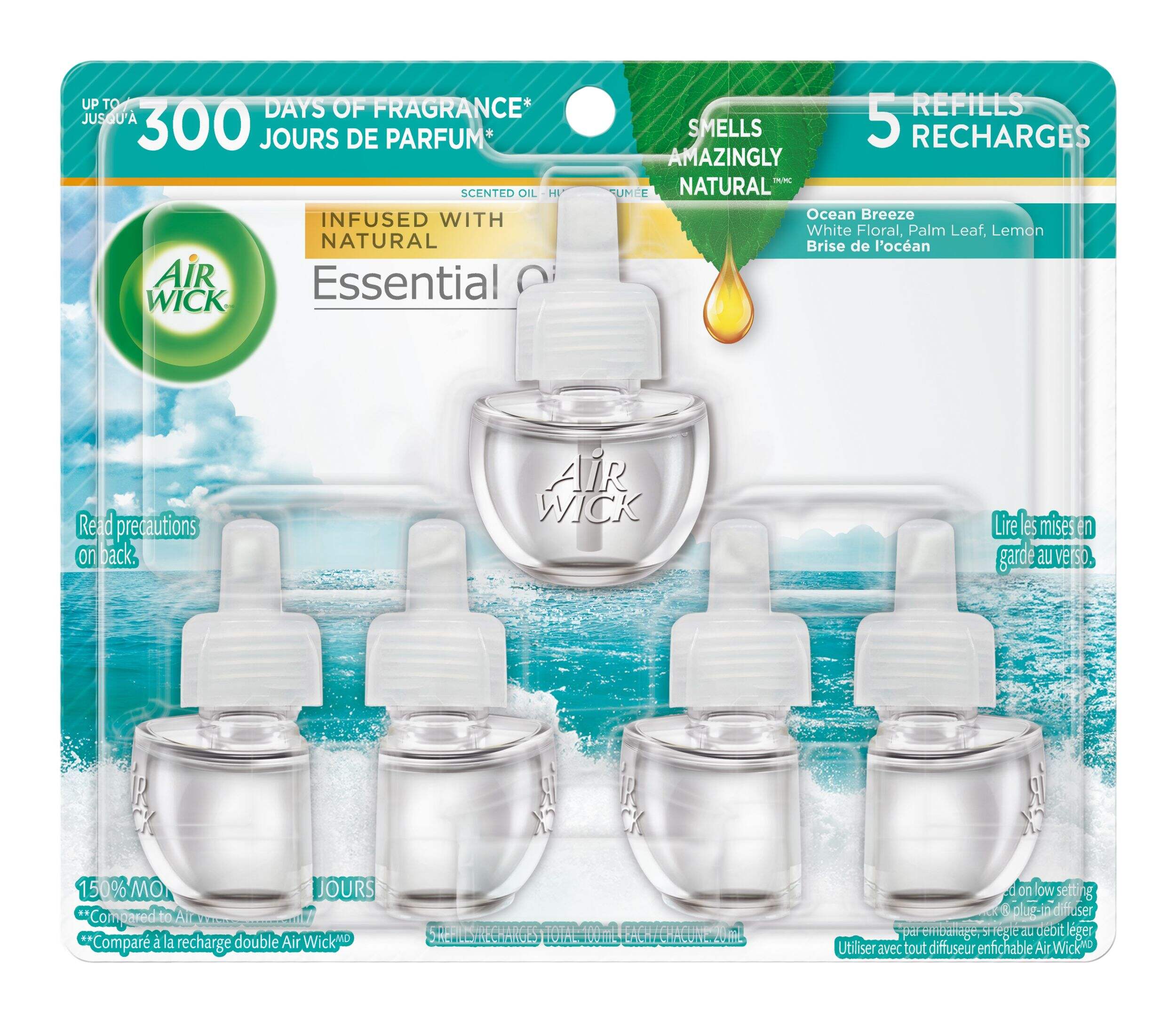 Air Wick Essential Oils Refill, 5pk Canadian Tire