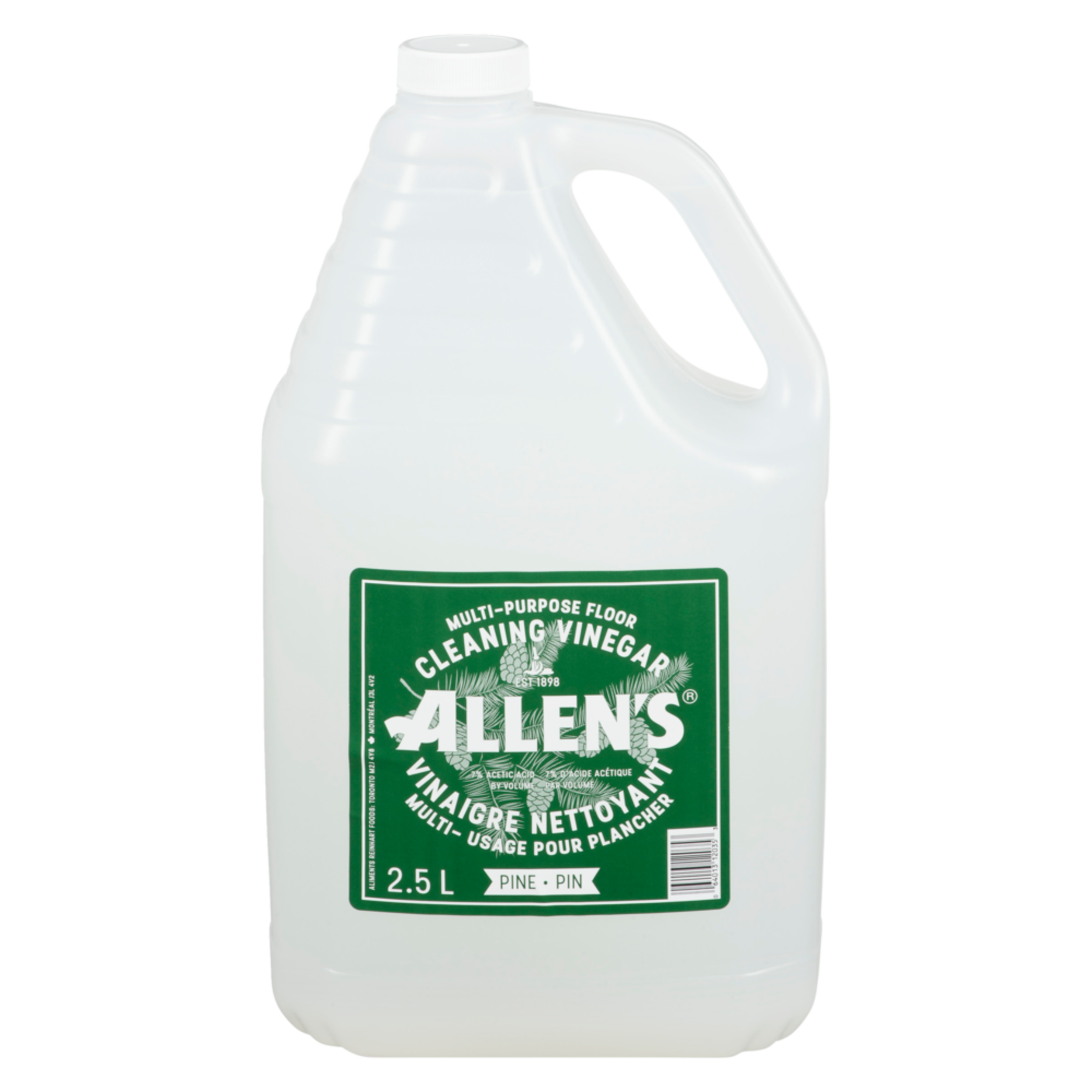 Allen's MultiPurpose Floor Cleaning Vinegar, Pine Scented, 2.5L