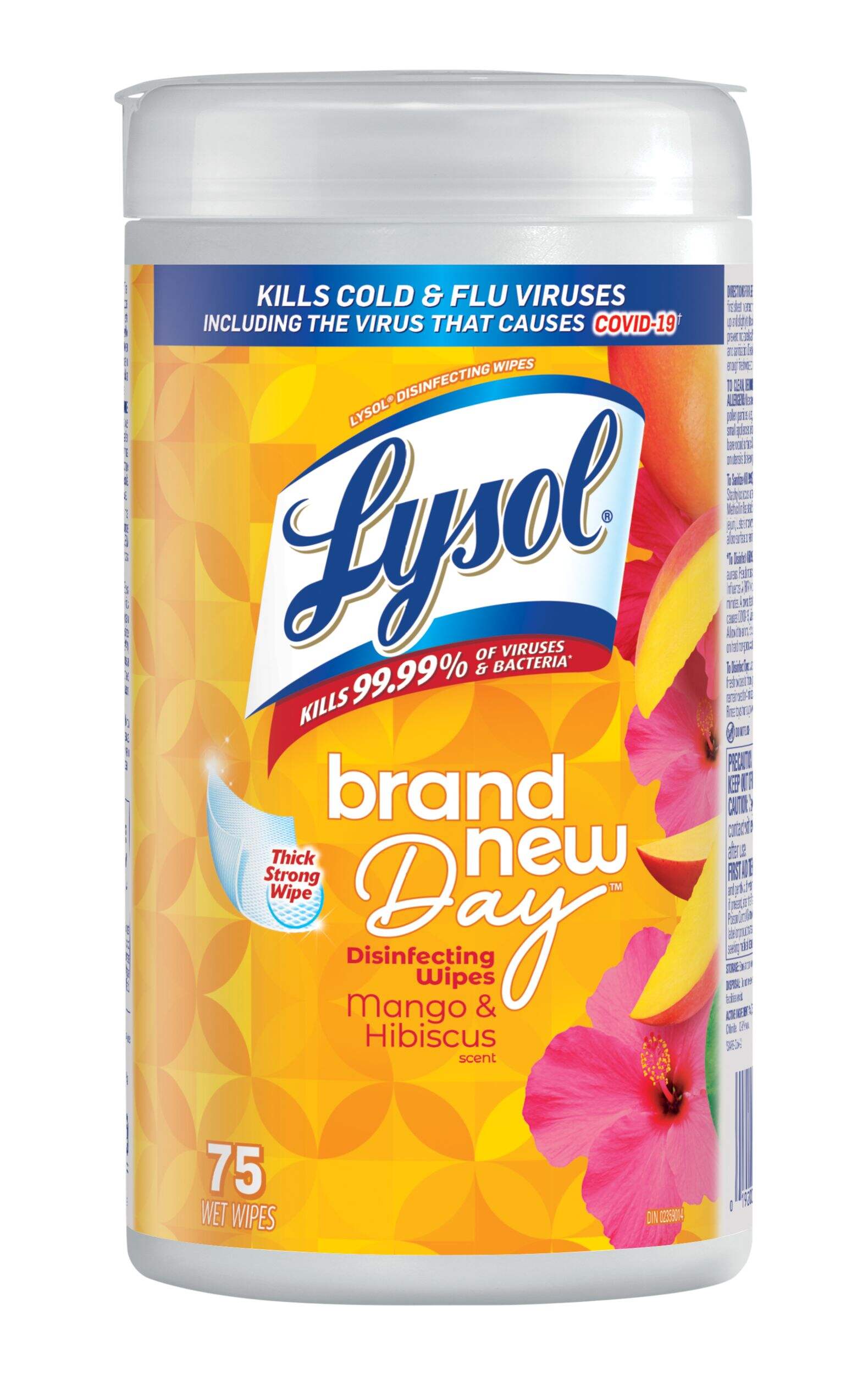LYS DIS WIPES CIT 75