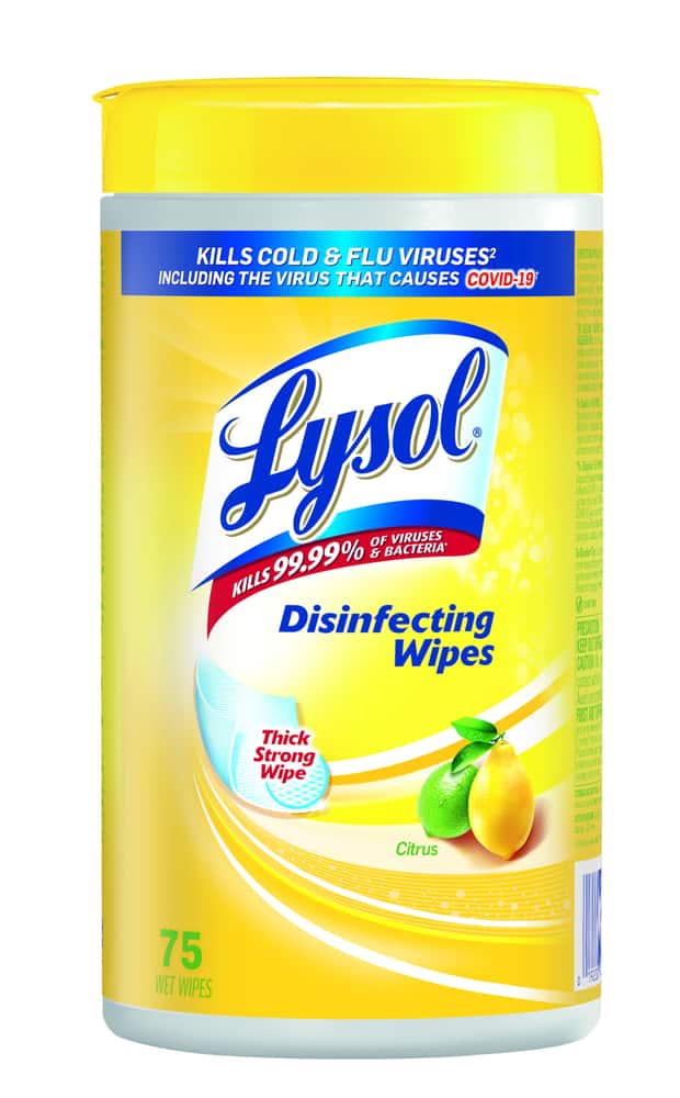 Lysol Disinfecting Wipes, 75-ct