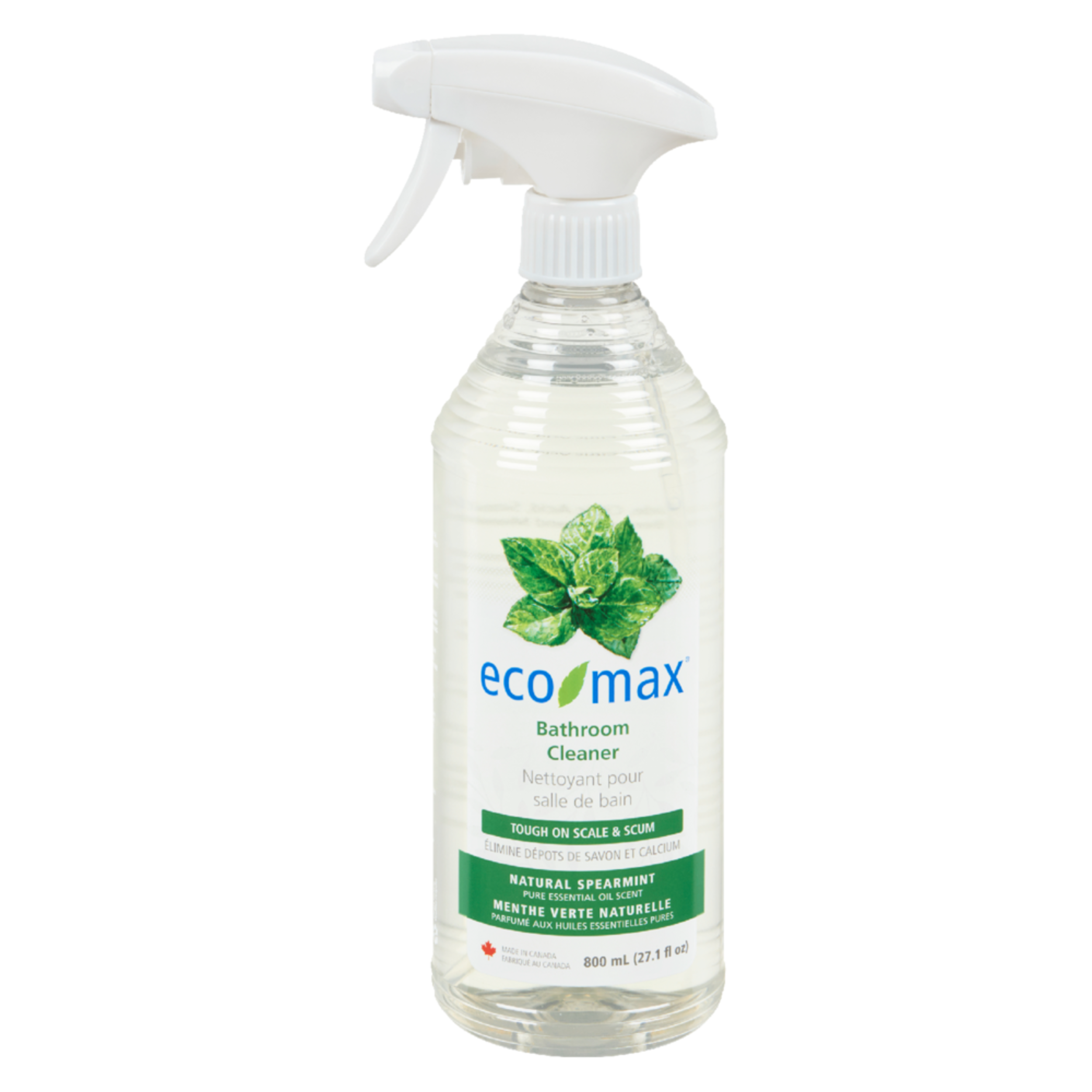 Eco-Max Bath Cleaner, 800-mL Front_Flat