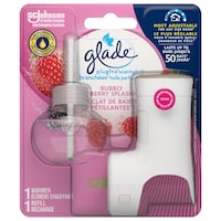 Glade PlugIns Scented Oil Starter Kit, Assorted Scents