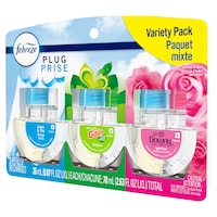 Febreze Plug Scented Oil Refill, 3-pk