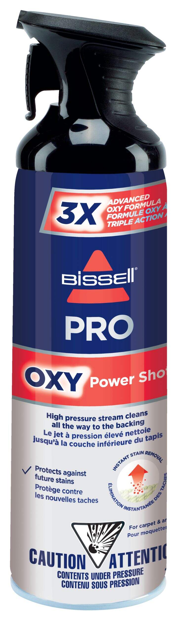 BISSELL® Professional Power Shot® Oxy Carpet Cleaner, 396-g Front_Flat
