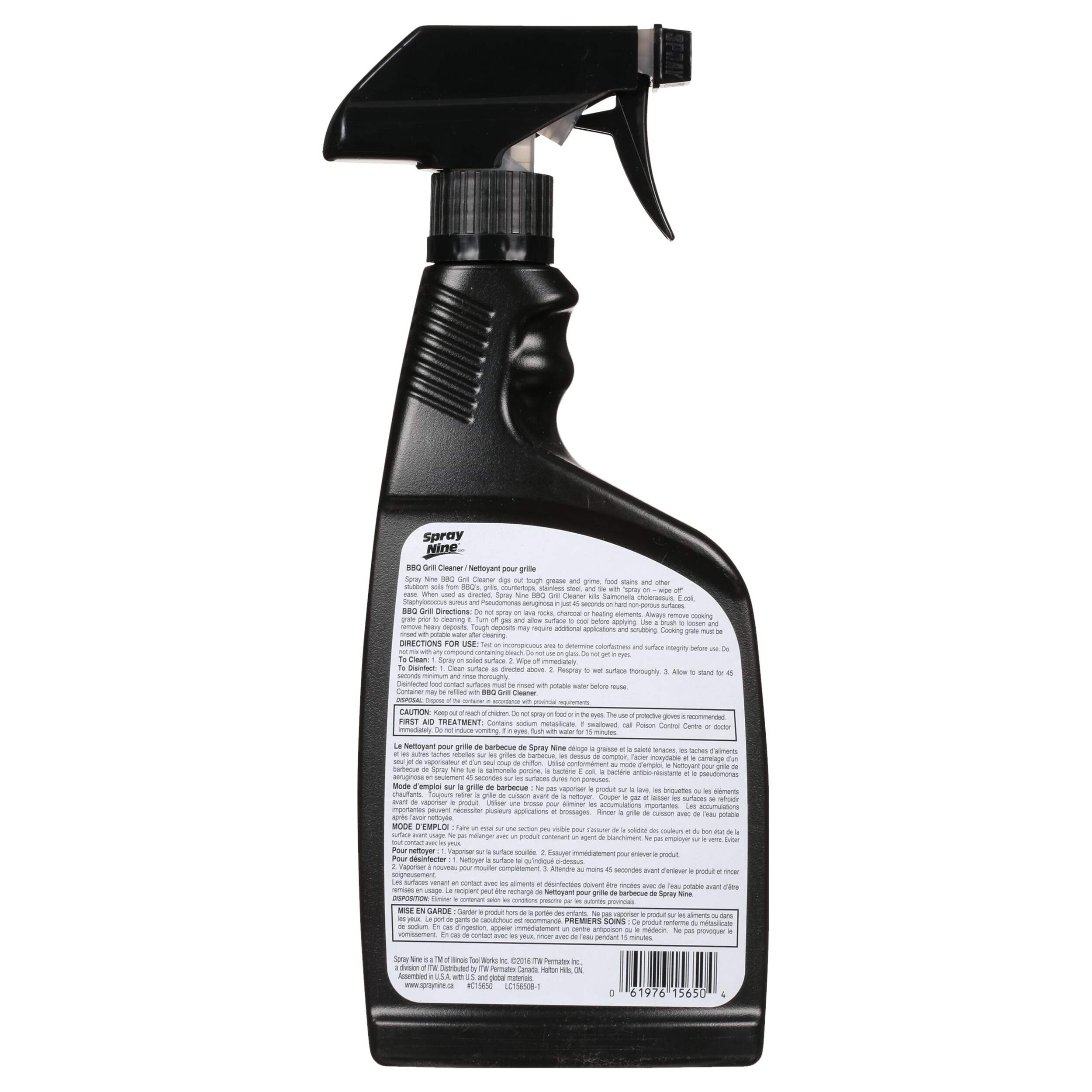 Spray Nine BBQ Grill Cleaner Disinfectant, 650mL Canadian Tire