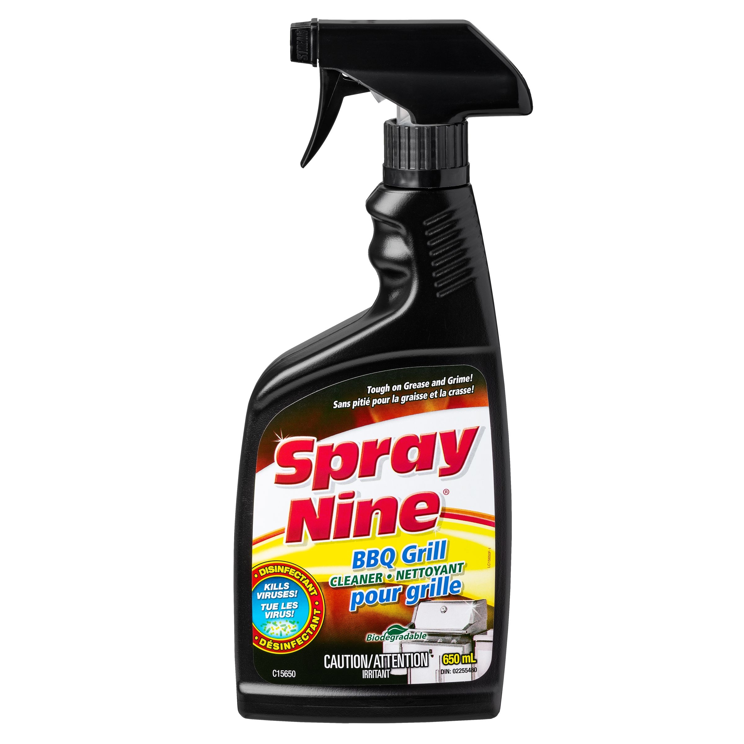 Spray Nine BBQ Grill Cleaner Disinfectant, 650mL Canadian Tire