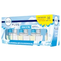 Febreze PLUG Scented Oil Refills, 4-pk Front_Angled_Left