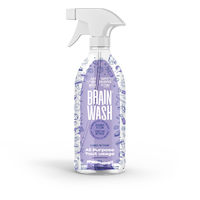 Brain Wash All-Purpose Cleaner Bottle, Reusable Bottle, Ocean Scent, 12-g Front_Flat