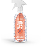 Brain Wash Bathroom Cleaner, Reusable Bottle, Ocean Scent, 750-mL Front_Flat