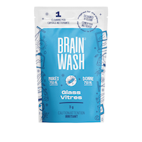 Brain Wash Glass Cleaner Pod Refill, Fresh Scent, 3-g Front_Flat