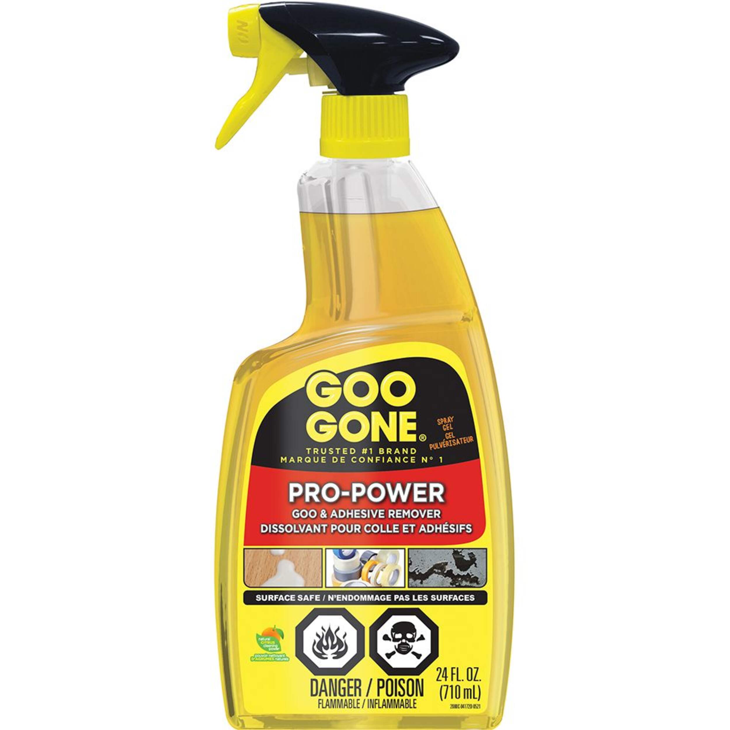 Goo Gone Pro Power Goo and Adhesive Remover, 710-mL Front_Flat