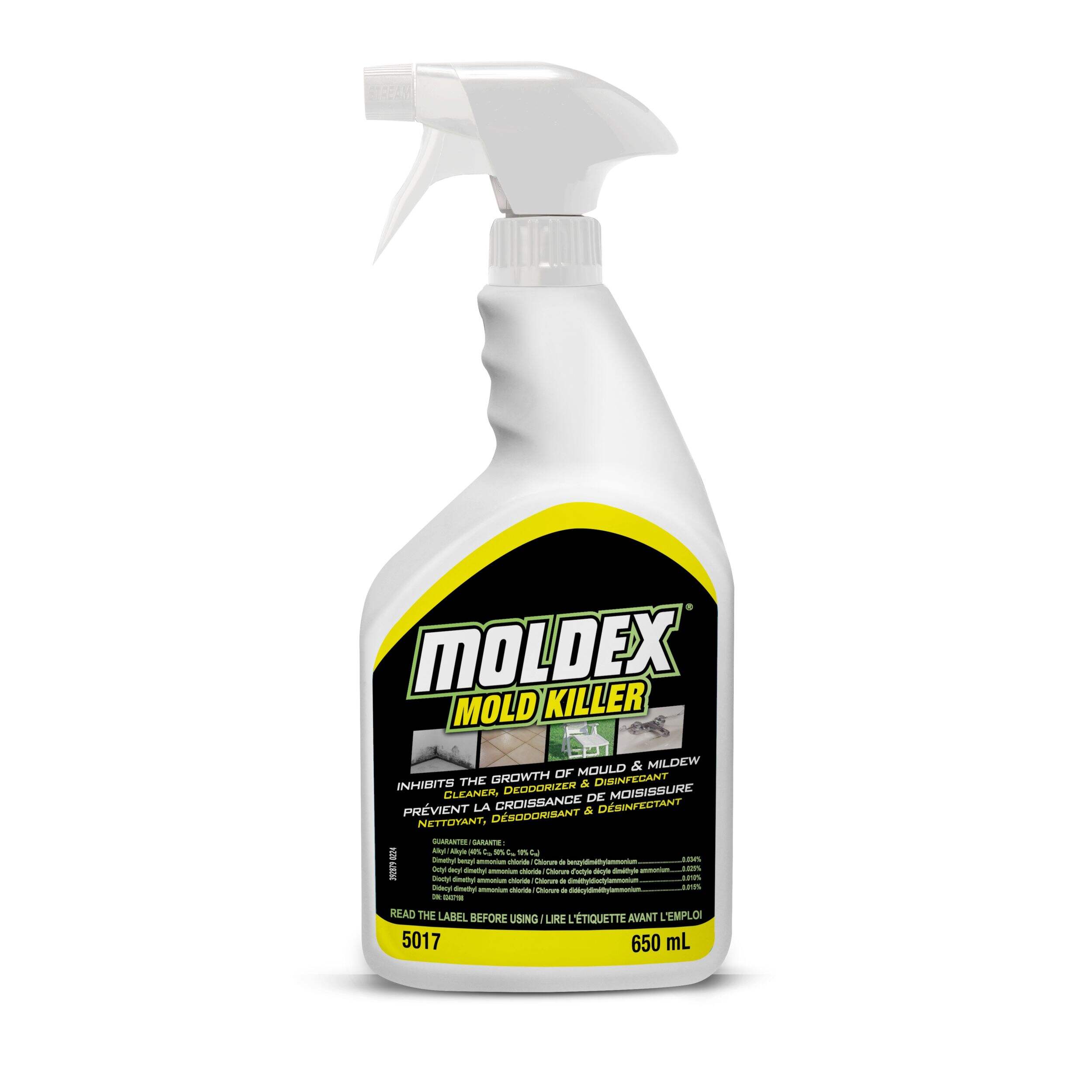 Moldex Mold Killer, Cleaner, Deeodorizer, & Disinfectant, 650-mL Front_Flat
