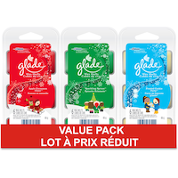 Glade Holiday Wax Melt Refills, 3-pk