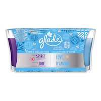 Glade® Send a Little Love & Share the Spirit Holiday Candles, 2-pk
