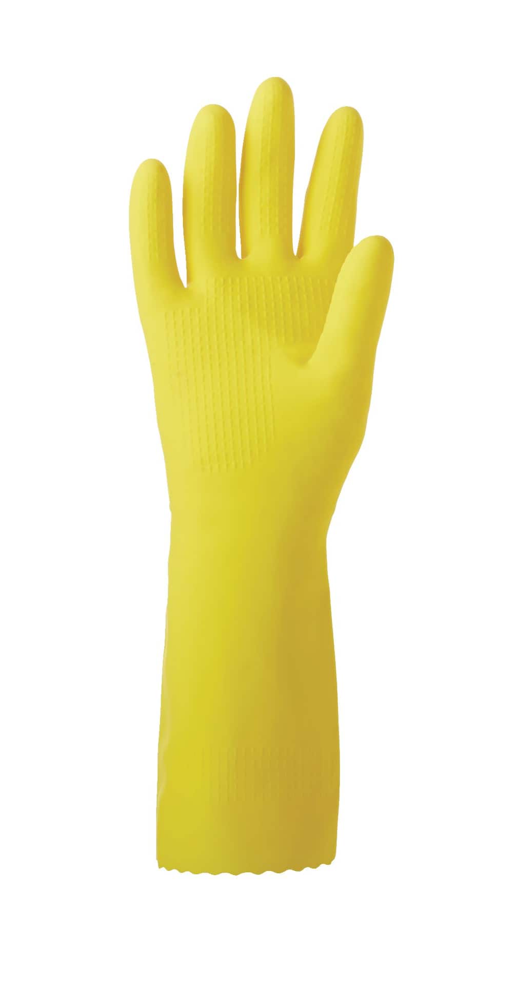 FRANK Latex Gloves, Flock Lined, Assorted Sizes, 1-Pair